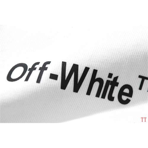 Replica Off-White T-Shirts Short Sleeved For Unisex #1193084 $29.00 USD for Wholesale