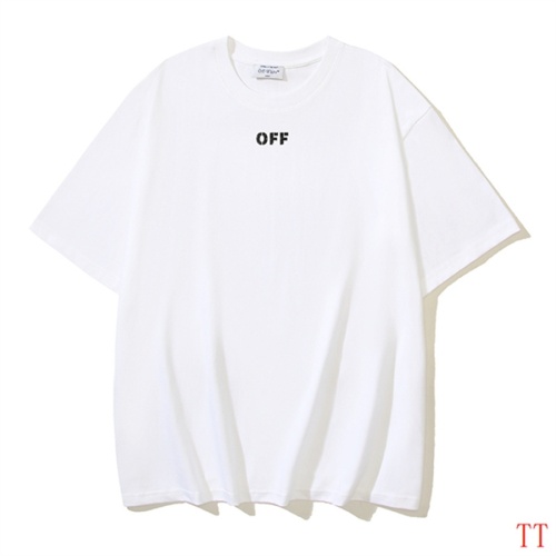 Replica Off-White T-Shirts Short Sleeved For Unisex #1193086 $29.00 USD for Wholesale