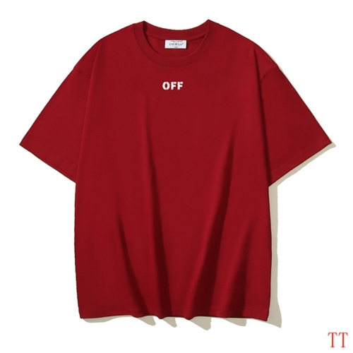 Replica Off-White T-Shirts Short Sleeved For Unisex #1193087 $29.00 USD for Wholesale