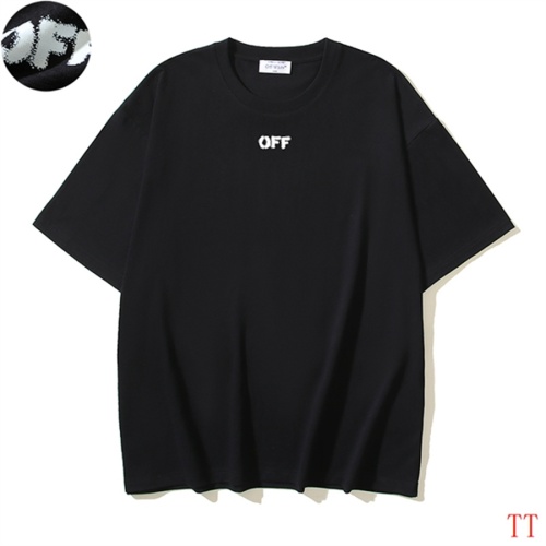 Off-White T-Shirts Short Sleeved For Unisex #1193092 $29.00 USD, Wholesale Replica Off-White T-Shirts