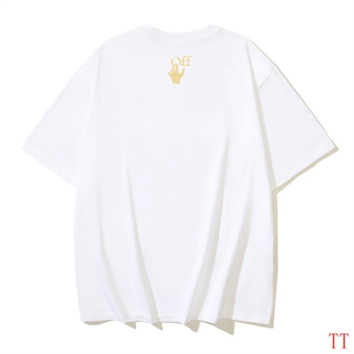 Replica Off-White T-Shirts Short Sleeved For Unisex #1193103 $29.00 USD for Wholesale