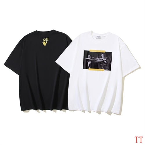 Replica Off-White T-Shirts Short Sleeved For Unisex #1193104 $29.00 USD for Wholesale