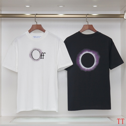 Replica Off-White T-Shirts Short Sleeved For Unisex #1193111 $32.00 USD for Wholesale