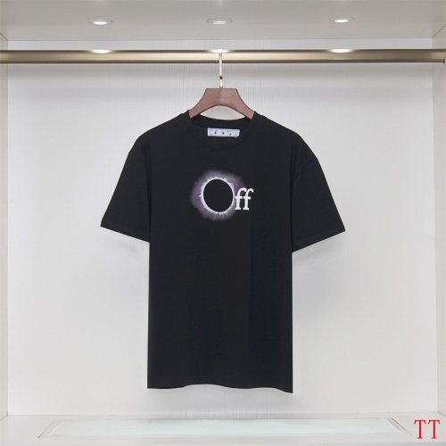 Off-White T-Shirts Short Sleeved For Unisex #1193112 $32.00 USD, Wholesale Replica Off-White T-Shirts