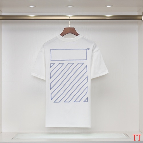 Off-White T-Shirts Short Sleeved For Unisex #1193113 $32.00 USD, Wholesale Replica Off-White T-Shirts