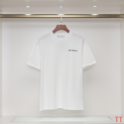 Replica Off-White T-Shirts Short Sleeved For Unisex #1193117 $32.00 USD for Wholesale