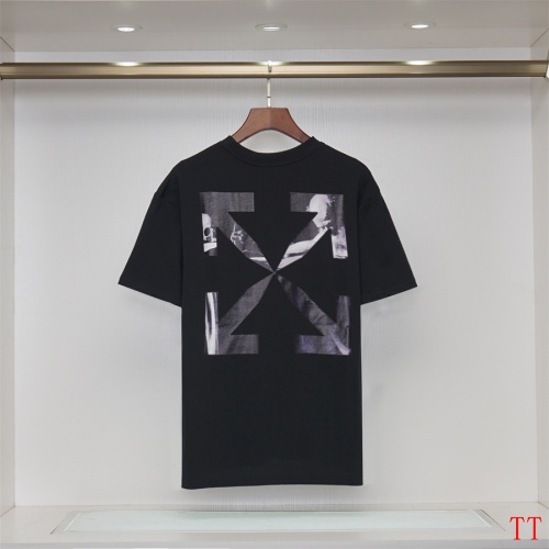 Off-White T-Shirts Short Sleeved For Unisex #1193118 $32.00 USD, Wholesale Replica Off-White T-Shirts