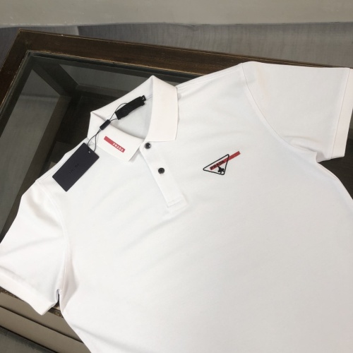Replica Prada T-Shirts Short Sleeved For Men #1193165 $39.00 USD for Wholesale