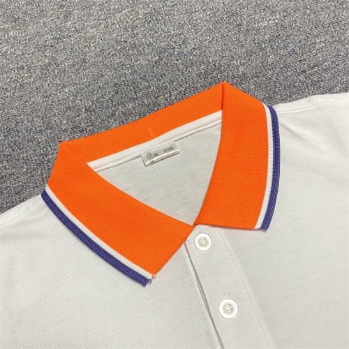 Replica Hermes T-Shirts Short Sleeved For Men #1193223 $29.00 USD for Wholesale