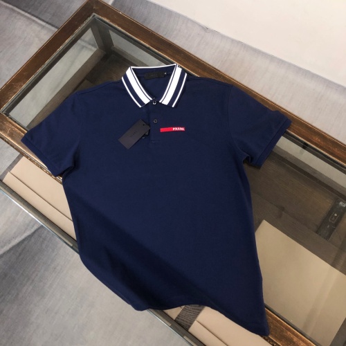 Prada T-Shirts Short Sleeved For Men #1193233 $39.00 USD, Wholesale Replica Prada T-Shirts