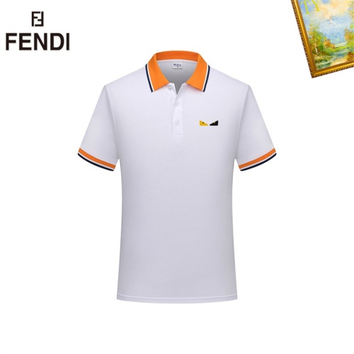 Fendi T-Shirts Short Sleeved For Men #1193243 $29.00 USD, Wholesale Replica Fendi T-Shirts