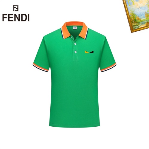 Fendi T-Shirts Short Sleeved For Men #1193245 $29.00 USD, Wholesale Replica Fendi T-Shirts