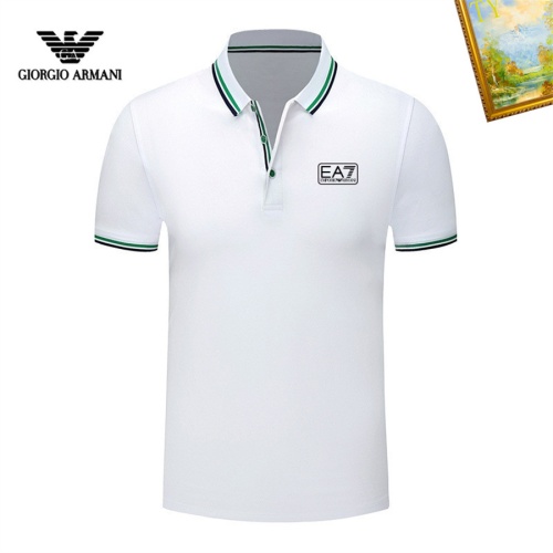 Armani T-Shirts Short Sleeved For Men #1193316 $29.00 USD, Wholesale Replica Armani T-Shirts