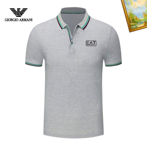Armani T-Shirts Short Sleeved For Men #1193317 $29.00 USD, Wholesale Replica Armani T-Shirts