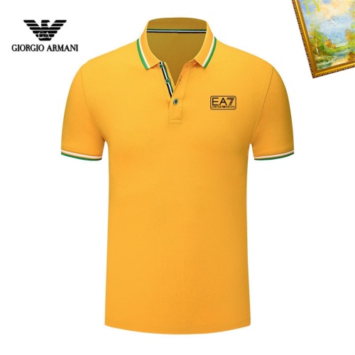 Armani T-Shirts Short Sleeved For Men #1193318 $29.00 USD, Wholesale Replica Armani T-Shirts