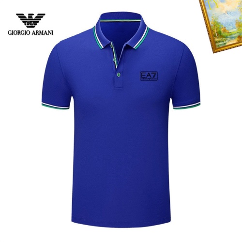 Armani T-Shirts Short Sleeved For Men #1193321 $29.00 USD, Wholesale Replica Armani T-Shirts