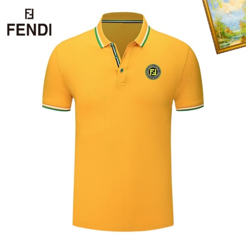 Fendi T-Shirts Short Sleeved For Men #1193340 $29.00 USD, Wholesale Replica Fendi T-Shirts