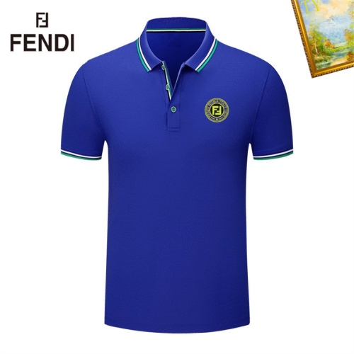 Fendi T-Shirts Short Sleeved For Men #1193342 $29.00 USD, Wholesale Replica Fendi T-Shirts