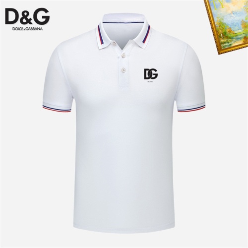 Dolce &amp; Gabbana D&amp;G T-Shirts Short Sleeved For Men #1193381 $29.00 USD, Wholesale Replica Dolce &amp; Gabbana D&amp;G T-Shirts