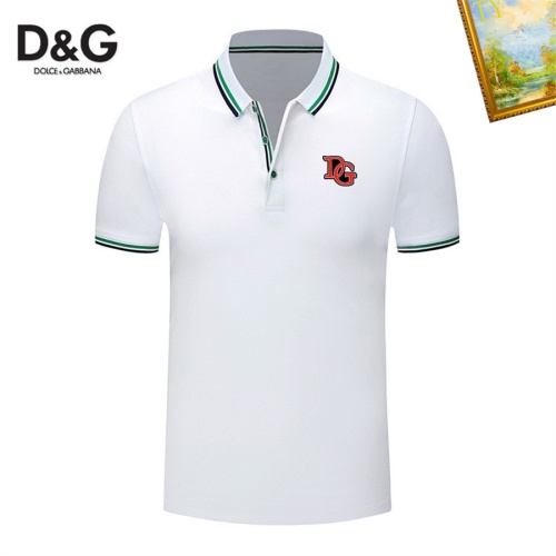 Dolce &amp; Gabbana D&amp;G T-Shirts Short Sleeved For Men #1193385 $29.00 USD, Wholesale Replica Dolce &amp; Gabbana D&amp;G T-Shirts