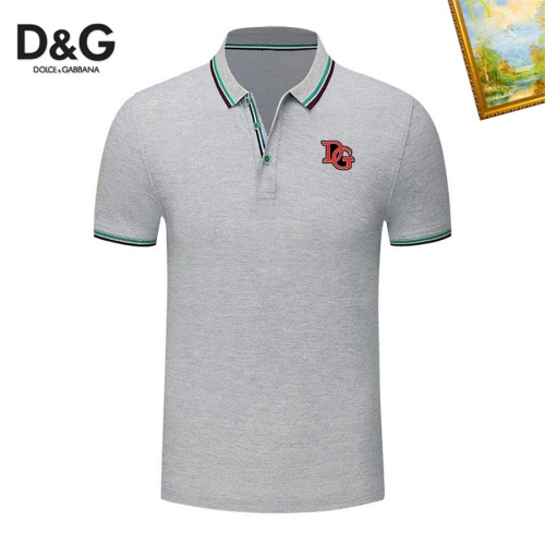 Dolce &amp; Gabbana D&amp;G T-Shirts Short Sleeved For Men #1193386 $29.00 USD, Wholesale Replica Dolce &amp; Gabbana D&amp;G T-Shirts