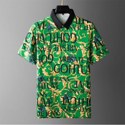 Versace T-Shirts Short Sleeved For Men #1193436 $42.00 USD, Wholesale Replica Versace T-Shirts
