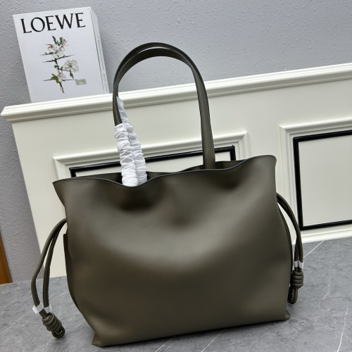 Replica LOEWE AAA Quality Shoulder Bags For Women #1193438 $175.00 USD for Wholesale