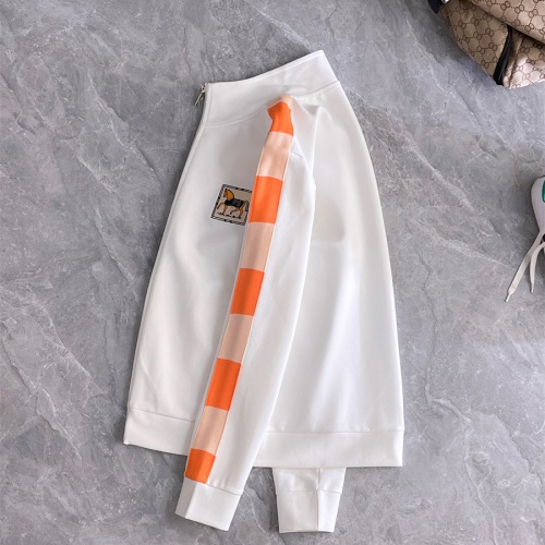 Replica Hermes Tracksuits Long Sleeved For Men #1193519 $85.00 USD for Wholesale