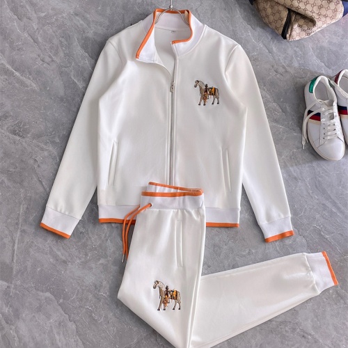 Hermes Tracksuits Long Sleeved For Men #1193523 $85.00 USD, Wholesale Replica Hermes Tracksuits