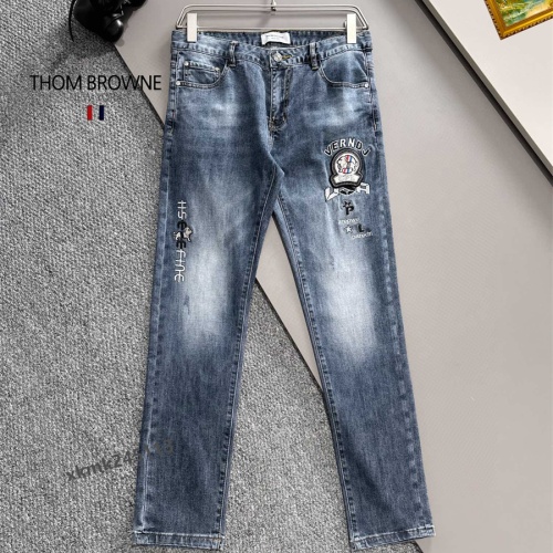 Thom Browne TB Jeans For Men #1193536 $48.00 USD, Wholesale Replica Thom Browne TB Jeans