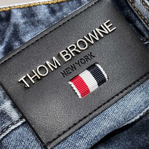 Replica Thom Browne TB Jeans For Men #1193536 $48.00 USD for Wholesale