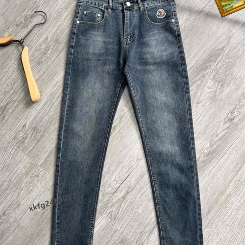 Replica Moncler Jeans For Men #1193543 $48.00 USD for Wholesale