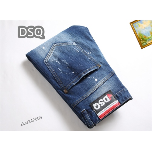 Replica Dsquared Jeans For Men #1193555 $48.00 USD for Wholesale