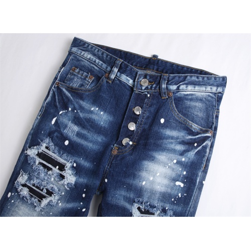 Replica Dsquared Jeans For Men #1193557 $48.00 USD for Wholesale