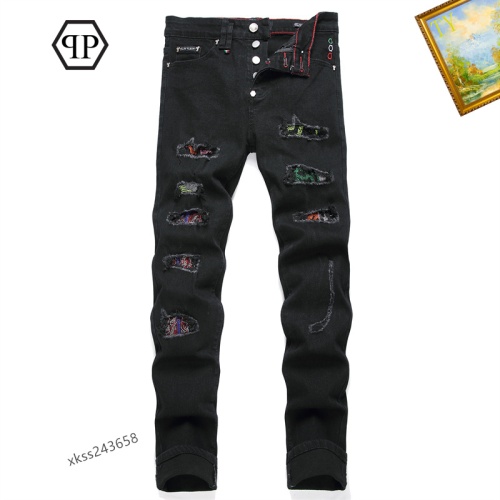 Philipp Plein PP Jeans For Men #1193566 $48.00 USD, Wholesale Replica Philipp Plein PP Jeans