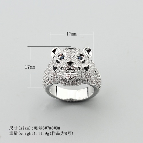 Replica Cartier Rings For Unisex #1193586 $52.00 USD for Wholesale