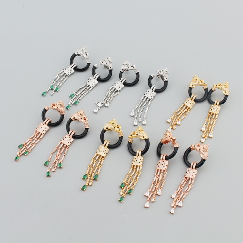 Replica Cartier Earrings For Women #1193588 $64.00 USD for Wholesale