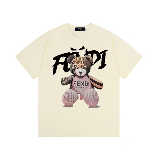 Fendi T-Shirts Short Sleeved For Unisex #1193609 $34.00 USD, Wholesale Replica Fendi T-Shirts