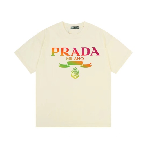 Prada T-Shirts Short Sleeved For Unisex #1193627 $34.00 USD, Wholesale Replica Prada T-Shirts