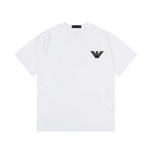 Armani T-Shirts Short Sleeved For Unisex #1193635