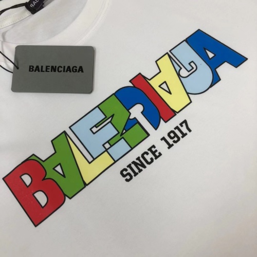 Replica Balenciaga T-Shirts Short Sleeved For Men #1193660 $40.00 USD for Wholesale