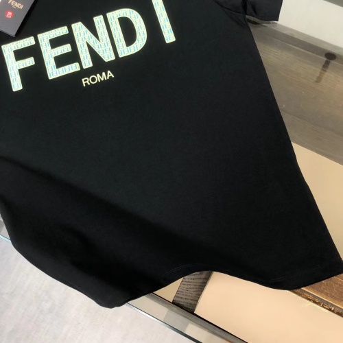 Replica Fendi T-Shirts Short Sleeved For Men #1193665 $40.00 USD for Wholesale