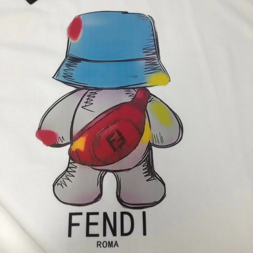 Replica Fendi T-Shirts Short Sleeved For Men #1193666 $40.00 USD for Wholesale