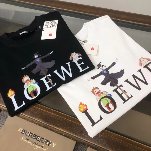 Replica LOEWE T-Shirts Short Sleeved For Men #1193672 $40.00 USD for Wholesale