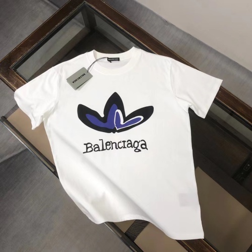 Balenciaga T-Shirts Short Sleeved For Men #1193676 $40.00 USD, Wholesale Replica Balenciaga T-Shirts