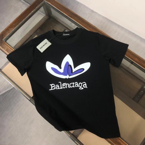 Balenciaga T-Shirts Short Sleeved For Men #1193677 $40.00 USD, Wholesale Replica Balenciaga T-Shirts