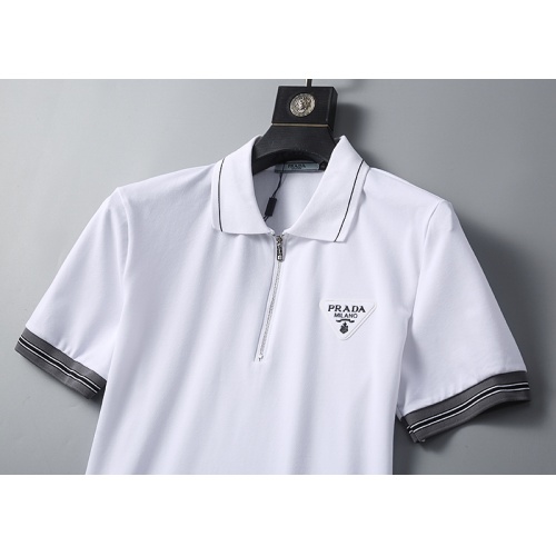 Replica Prada T-Shirts Short Sleeved For Men #1193711 $27.00 USD for Wholesale