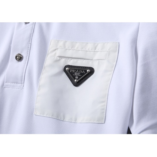 Replica Prada T-Shirts Short Sleeved For Men #1193716 $27.00 USD for Wholesale