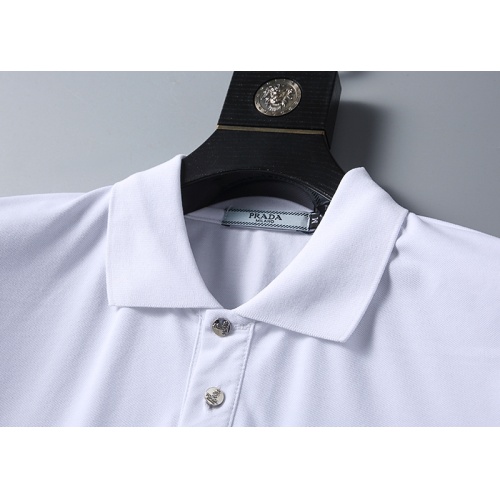 Replica Prada T-Shirts Short Sleeved For Men #1193716 $27.00 USD for Wholesale