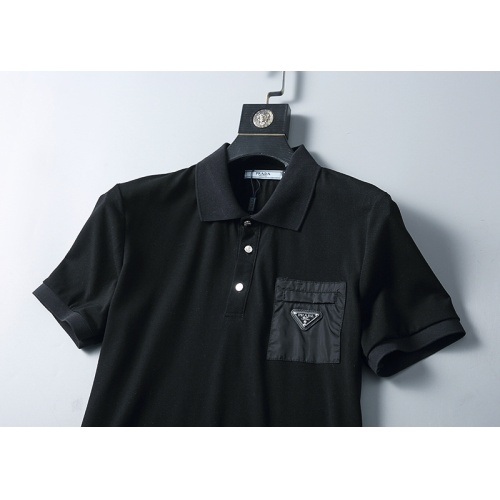 Replica Prada T-Shirts Short Sleeved For Men #1193717 $27.00 USD for Wholesale